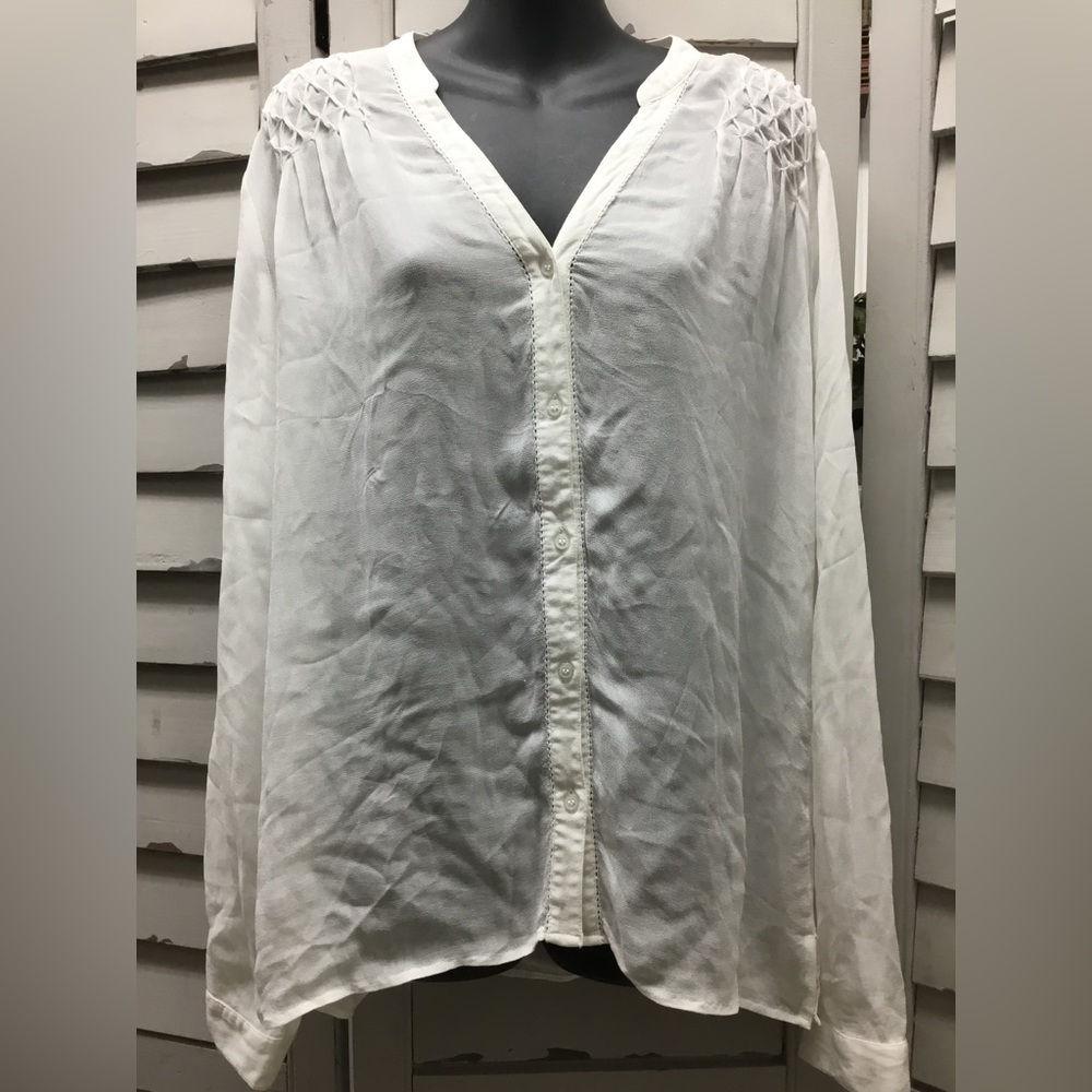 Sheer blouse by Sandwich size L